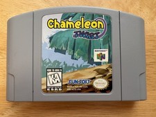 Chameleon Twist - Nintendo 64 (N64) - Authentic - Tested