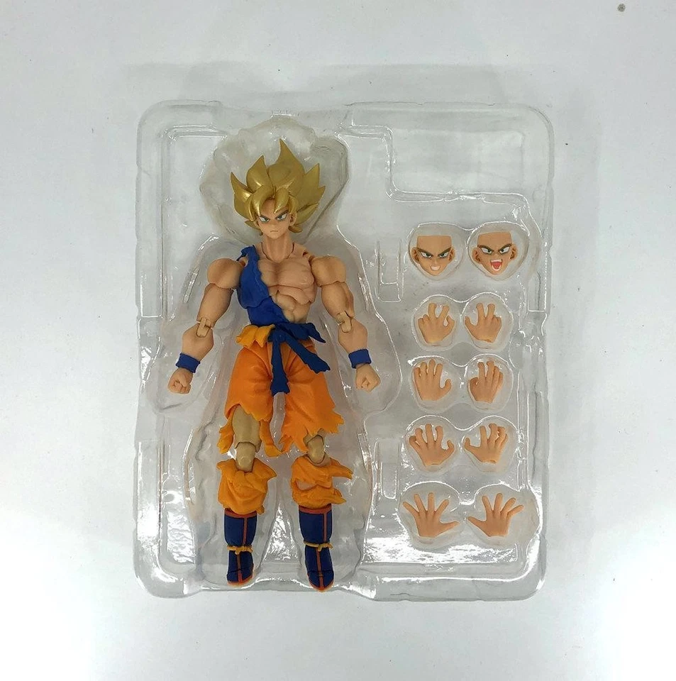 Фигурка S.H.Figuarts Super Saiyan Goku Son Super Warrior Awakening Dragon Ball Z - Изображение 4 из 4