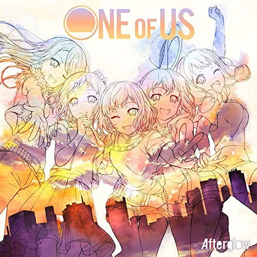 BanG Dream! Afterglow ""ONE OF US"" JAPAN CD+Blu-ray Ltd/Ed BRMM-10347