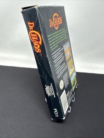 Nintendo NES Dr. Chaos Hell's Gate Cartridge & Box w Styrofoam CLEAN TESTED READ