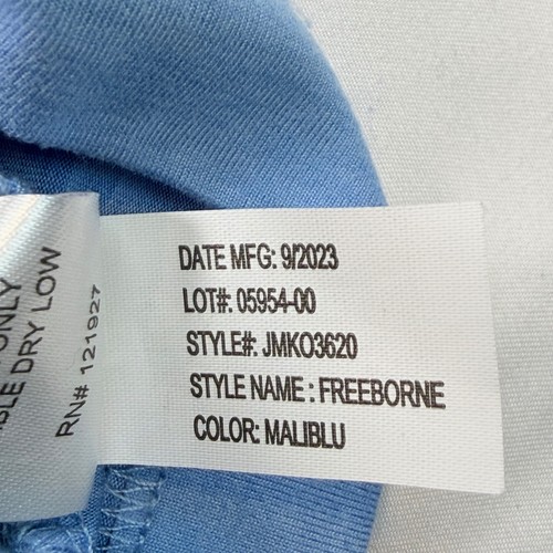 Johnnie O Freeborne 1/4 Zip Pullover Herren XXL Blau Performance Stretch Golf - Bild 4 von 10