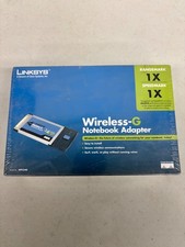 Cisco Linksys WPC54G Wireless-G Notebook Adapter, NEW Factory Sealed (R10)