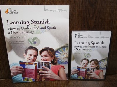 THE GREAT COURSES 6 DVD + Guidebook How to Understand & Speak Spanish NEW