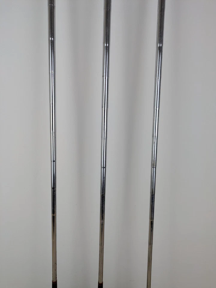 Vintage Wood Gold Clubs Drivers X3 Spalding Top Flite Wilson Display Pieces Prop - Image 3 of 4