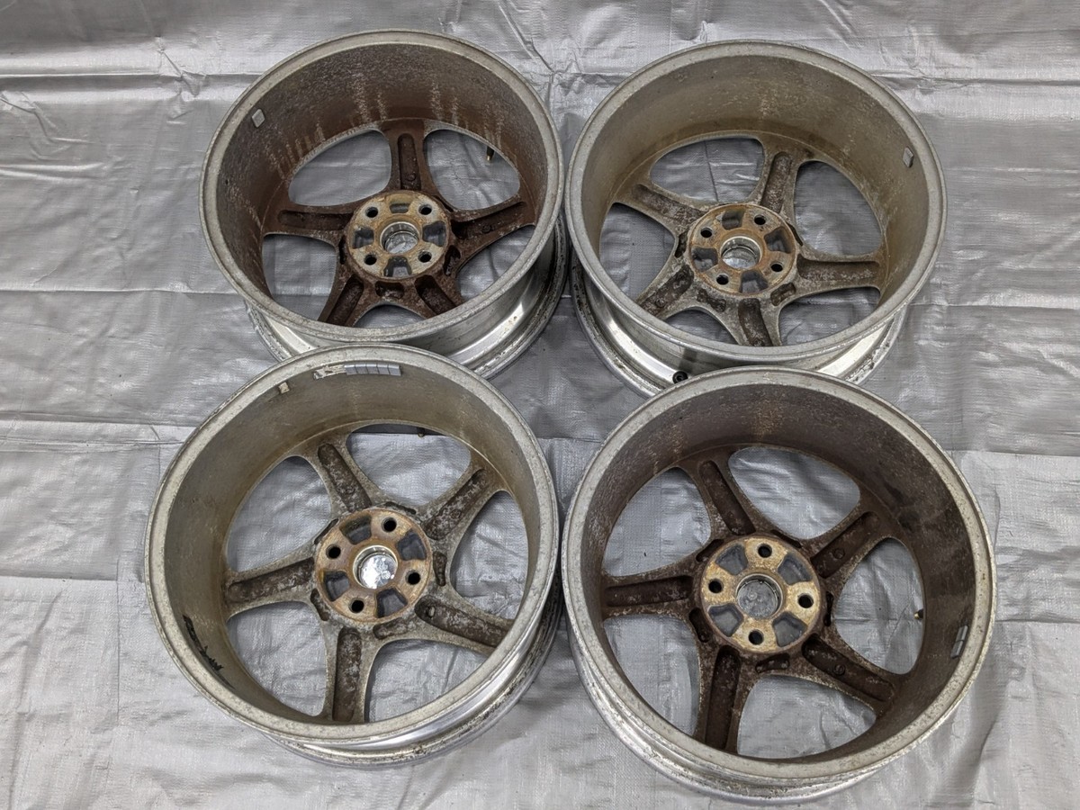 MAZDA 16インチホイール 16” Mazda Miata Chrome Alloy Wheel Rim Twist 5 spoke 16x6.5 +40