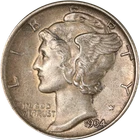 1934-P Mercury Dime
