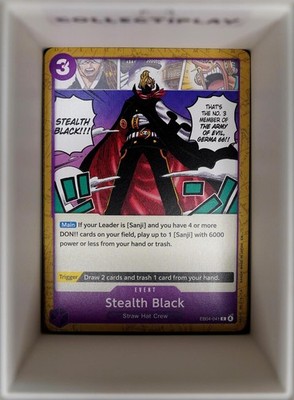 STEALTH BLACK EB04-041 COMMON ONE PIECE LP