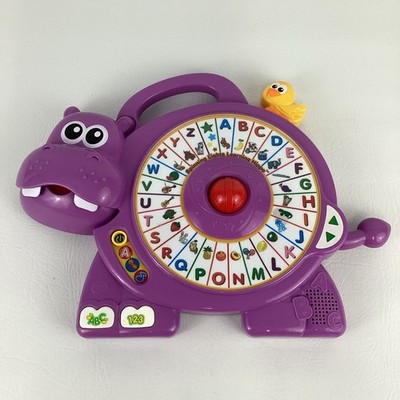VTech Spinning Lights Learning Hippo Interactive Animal Alphabet Toddler Toy