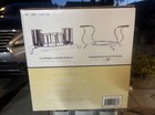 Mesa Delaware Stackable Buffet Caddy Silver Metal w/ Flatware Napkin — photo 2