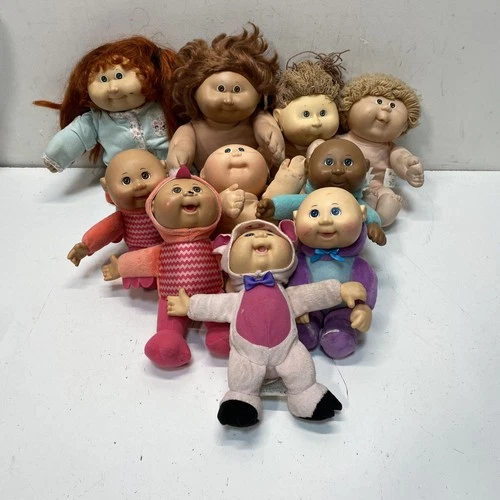Assorted Bundle Lot of 10 Cabbage Patch Kids Dolls