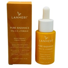 Vitamin C Face Serum - Ferulic Acid, Vitamin E,  Hyaluronic Acid - Anti Aging.