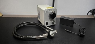 Nikon C-FLED2 LED Episcopic Light Source for Fiber Illuminator W/ Light Guides