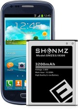 Galaxy S3 Battery New Upgraded 3200mAh Li ion Replacement Battery for Samsung