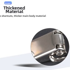 4 Pack Stainless Steel For Toggle Lock Clasp with Hole for Padlock and Boxes