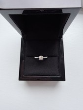 Platinum Gold 0.50ct Engagement Ring - size K