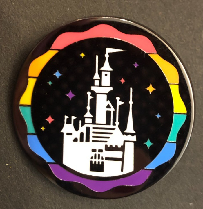 Disney pin 165076 Sleeping Beauty Castle Rainbow Disneyland resort gift present