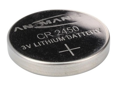 Ansmann Lithium Button Cell CR2450.