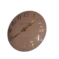 Thomas Kent Arabic Wall Clock 12 inch Blush Pink