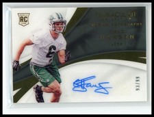 2017 Panini Immaculate #144 Chad Hansen RC Rookie Auto /99 Jets