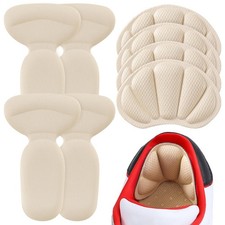 Adhesive Heel Cushion Pads for Loose Shoes, Too Big Boots, Back of Heel Grips...