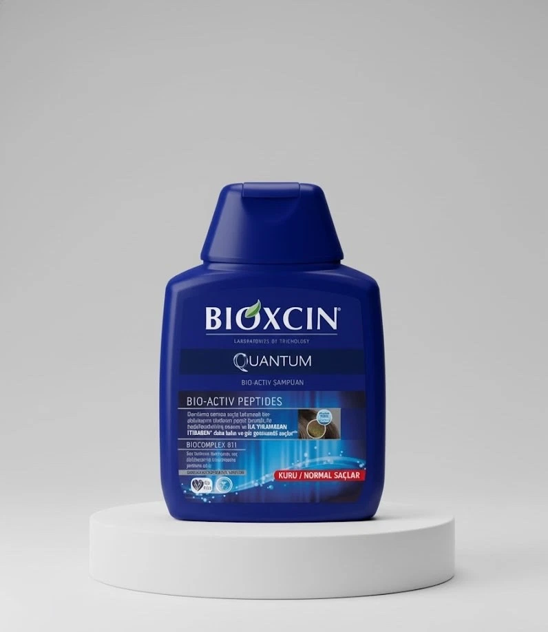 New Bioxcin Quantum Bio-Activ Peptides Hair Loss Shampoo 300ml Fast Delivery