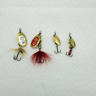 Spinning Reel Fishing Lures Lot Sonic Roaster tail,  Martin & Mepps Vintage