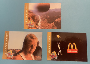 1994 Upper Deck McDonalds “Nothing But Net” Set of 3 - (#3, 6, 15) - Larry Bird