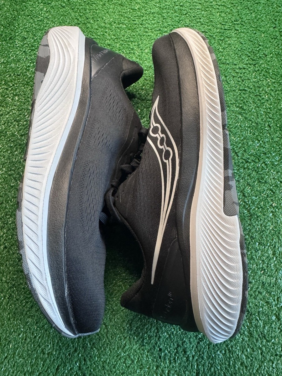 Saucony Echelon 10 Men’s Size 14 Black Silver Stability Shoes View 3