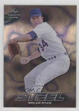 2023 Leaf Trinity Mega Box Steel Silver Lava Nolan Ryan #S-52 HOF e8a