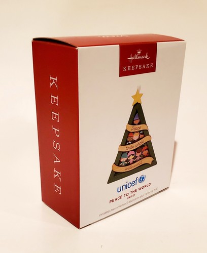 Hallmark Keepsake Ornament 2024 Peace To The World Unicef - Picture 4 of 5