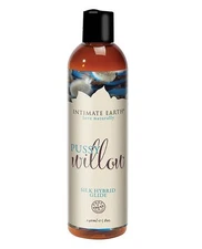 Intimate Earth Pussy Willow Silk Hybrid Glide Lubricant Lube - 8 oz