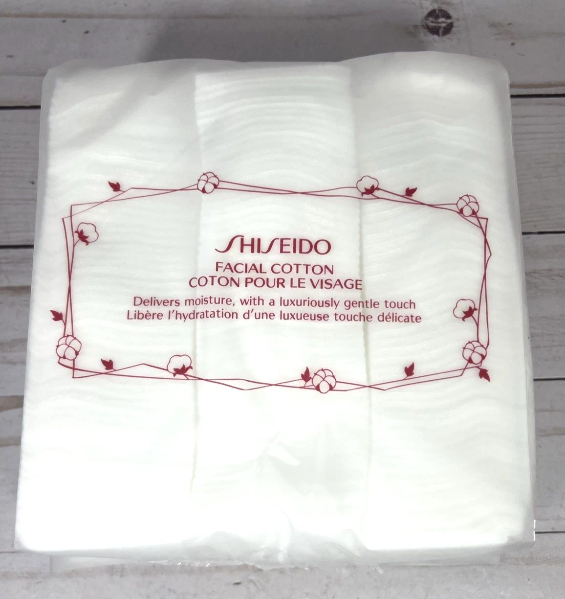 Shiseido Facial 100% Cotton Sheets 165 Per Pack (2 Pack)