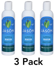 3 Pack - Biotin Conditioner Jason Extra Volumizing 8 oz - Thin To Thick