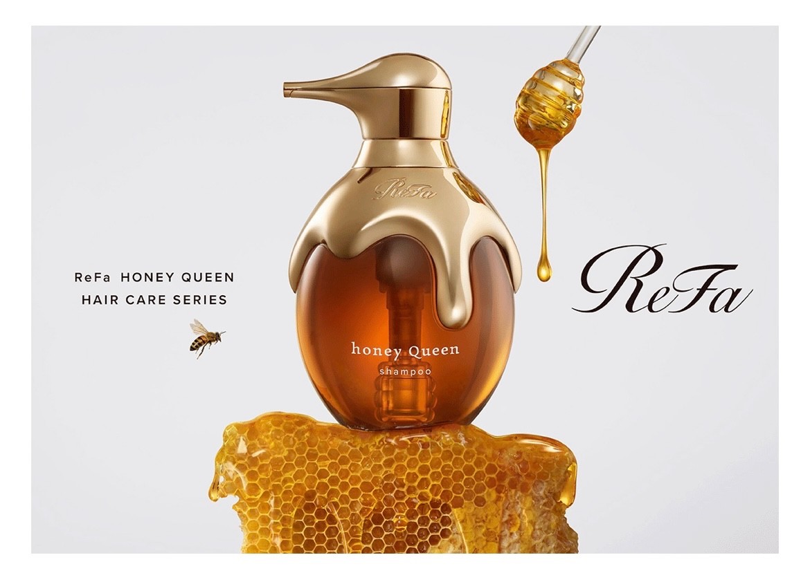 NEW 2026 ReFa HONEY QUEEN Shampoo Treatment Set Japan 500ml Glow
