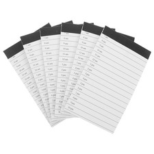 6pcs Daily Notebook Lined Pads Daily Journal Memo Block Note Paper Notepads