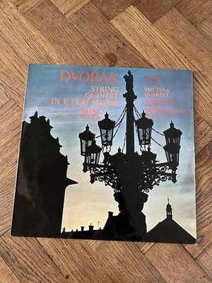 1 11 2179 Dvorak String Quintet in E flat major / Smetana Quartet 12'' Vinyl LP