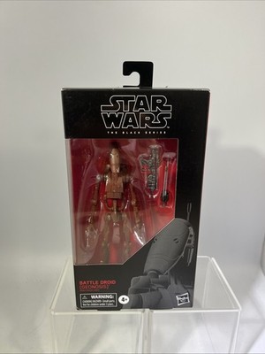 Hasbro Star Wars The Black Series #108 Battle Droid Geonosis Figure W/Case #ML