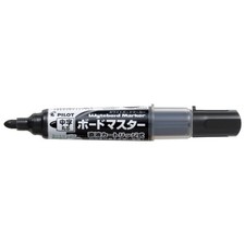 Pilot Board Marker Board Master Medium Point Round Core Black 10 Pieces WMBM120L