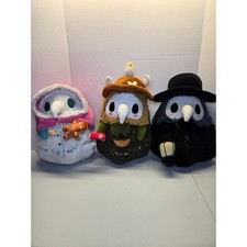 Squishable Plague Doctor Nurse Plush Stuffed Animals Lot of 3 Squishables