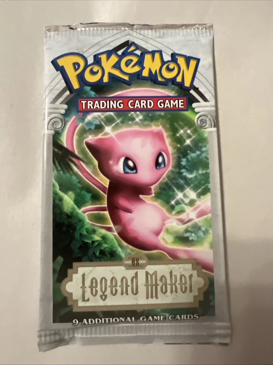 Pokémon TCG EX Legend Maker Sealed Collectible Card Game Packs in