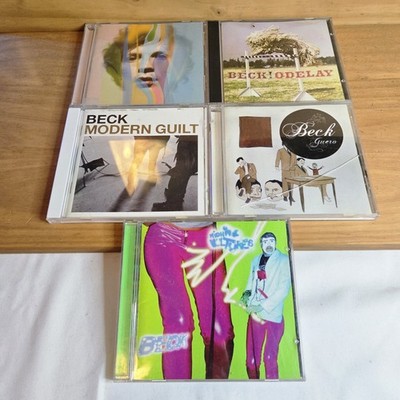 BECK CD Lot of 5 Odelay Sea Change Guero Modern Guilt and Midnite Killers