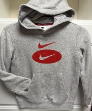 Big Kids Nike Gym Athletic Swoosh League Hoodie Sweatshirt Size Extra Small XS