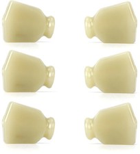 Grover Keystone Buttons - Green, 6-pack