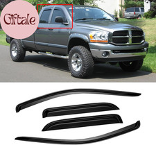 Window Visor for 2002-2008 Dodge Ram 1500 Quad Cab/Extended Cab/ 03-09 Dodge Ram