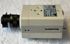 Hamilton Ikegami ICD-34 B/W CCD AC24V Security Camera 3.5-8mm lens-tested