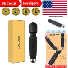 8-Speed Waterproof Wand Massager - Perfect for Muscle Recovery & Sports Relief