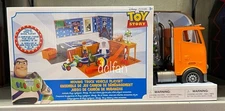 2025 Disney Toy Story Moving Truck Vehicle Playset Buzz Woody Rex Figures NEW