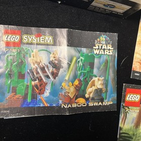 Vintage Lot Lego Star Wars Instructions And Boxes 2000's NO LEGOS 7131, 7110!