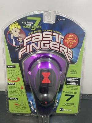 Zizzle 2005 Fast Fingers Electronic Game Talking Musical 7 Games In 1