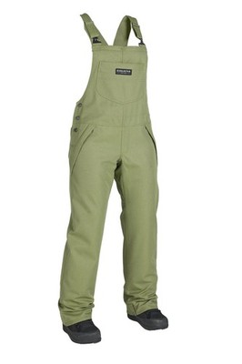 Airblaster Freedom Bib Women's Snow Pants, Sage, Large